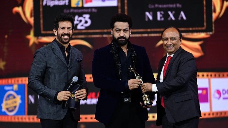 Jr NTR Triumphs with Best Actor Award at SIIMA for Stellar Performance in ‘RRR,’ Offers Heartfelt Thanks