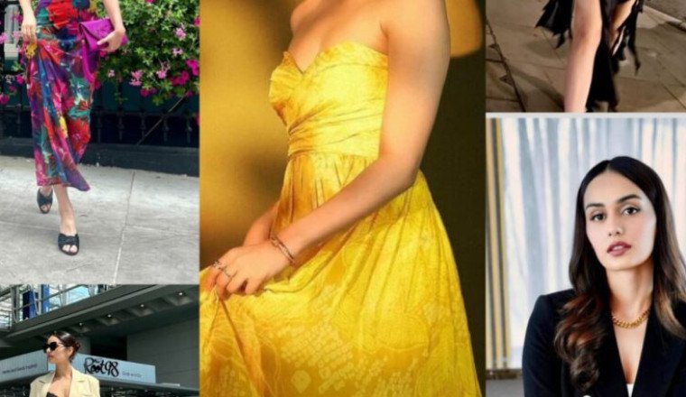 Manushi Chhillar's Fashion Sensation: 6 Unforgettable Outfits