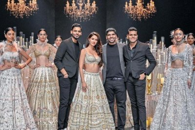 Disha Patani Shines in Pastel Lehenga at Lakme Fashion Week 2023