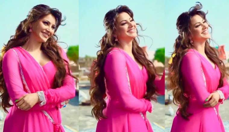 Urvashi Rautela's Enchanting Video Sparks 'Sukoon' Vibes as She Dances to Shahrukh Khan's Tune