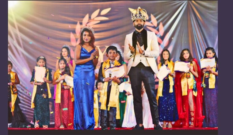 Aarya Naveen Takes Center Stage as 'Little Prince' Super Model of India 2023 at YIFW