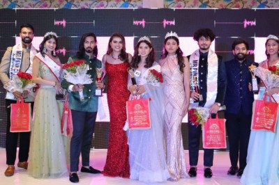 Akshay Saxena and Arpita Narbanya Steal the Spotlight as Mr. and Miss Pinkcity 2023