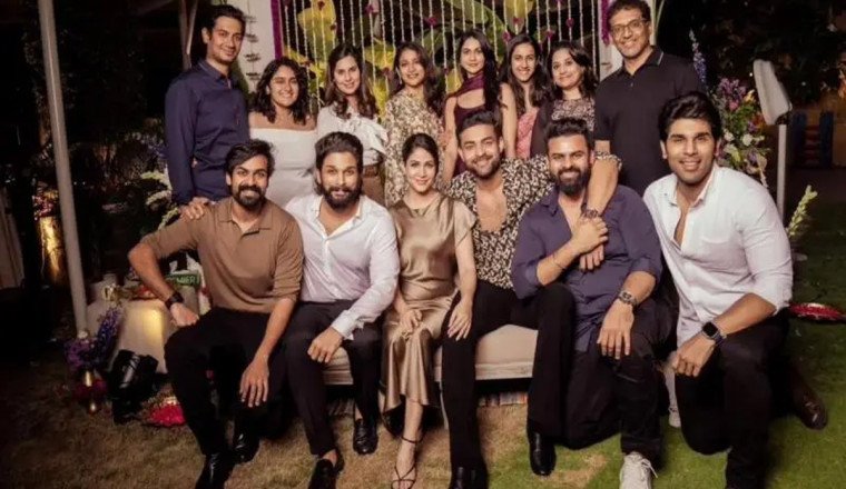 Allu Arjun Plays Host to Pre-Wedding Celebration for Varun Tej and Lavanya Tripathi