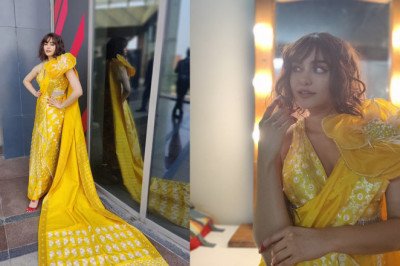 Adah Sharma Struts Barefoot on the Ramp in Quirky Fashion Twist
