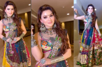 Urvashi Rautela Radiates Elegance in a Vibrant Chanya Choli Ghaghra Ensemble Valued at 5 Lakh Rupees