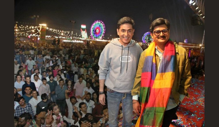 Stars of 'Bhabiji Ghar Par Hai,' Aasif Sheikh and Rohitashv Gour, Reunite for Luv Kush Ramlila Celebrations in Delhi