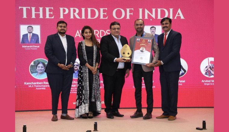 Saurabh Panchal, Founder of Webbell Solutions, Receives Prestigious 'Pride of India Award' for Innovations in Document Management