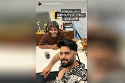Maniesh Paul and Shashank Khaitan Ignite Collaboration Buzz with Intriguing Selfie