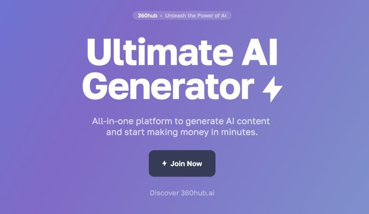 360Hub.AI: The Game-Changer in Visuals for 5,000 Daily Creators