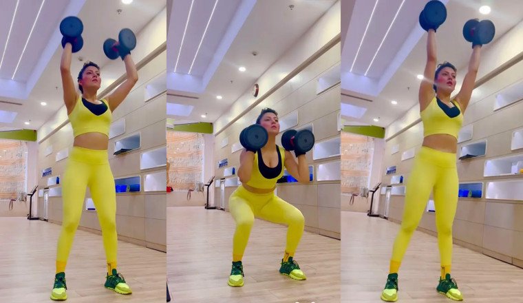 Viral Video: Urvashi Rautela spotted training hard and sweating it out in the gym, trains hard for her next 'NBK 109' starring Nandamuri Balakrishna and Bobby Deol