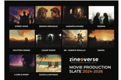 Zineeverse Motion Pictures Announces Slate of 10 Heartwarming Telugu Films