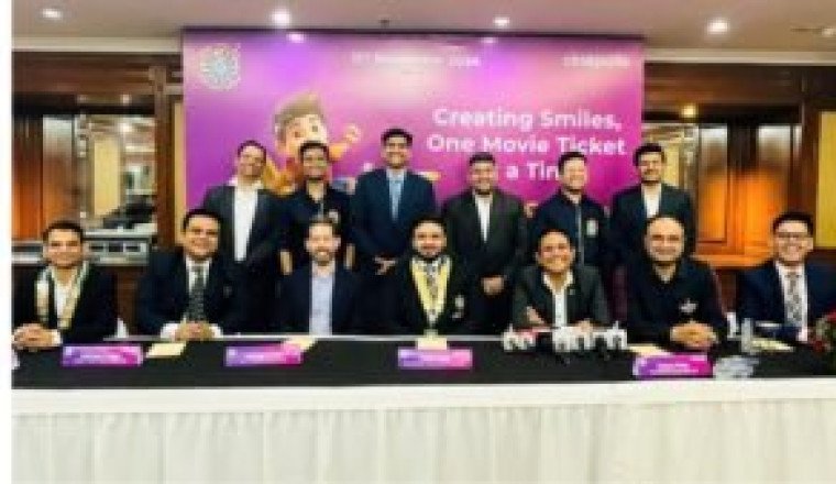 The ‘Let’s Go to Cinepolis’ screening was organized by Round Table India Area 5