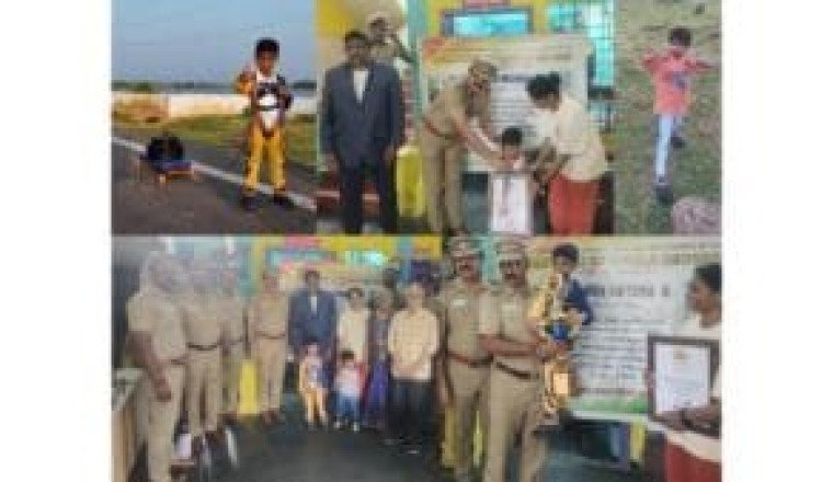 5-Year-Old Sanjeev Krishna Sets World Record – Strolls 5 Kilometers Tugging 50 Kilograms