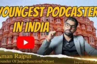 Aman Rajput Awarded as Youngest Podcaster in India, Sets Goal to Inspire Youth