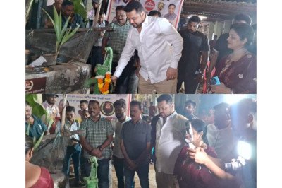 Arjun Kandhari Launches Khar Danda’s First Electronic Hand Pump