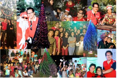 Saldhana’s Mumbai’s Iconic Christmas Tree Lights Up the City, Spreading Joy and Unity in the Season of Giving
