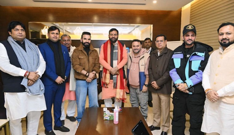 Actor-Producer Rohit Choudhary and Legendary Director Anil Sharma Meet Haryana Ministers, Receive Praise for the Movie Vanvaas