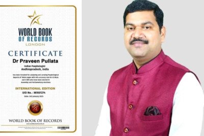 Dr. Praveen Pullata enters the World Book of Records