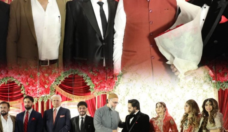 AIMIM National Spokesperson and Ex-MLA Waris Pathan Hosts Grand Wedding Reception for Son Arbaaz Pathan
