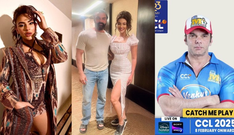 Seerat Kapoor Brings Glamour to CCL, Cheers for Mumbai Heroes & Congratulates Sohail Khan