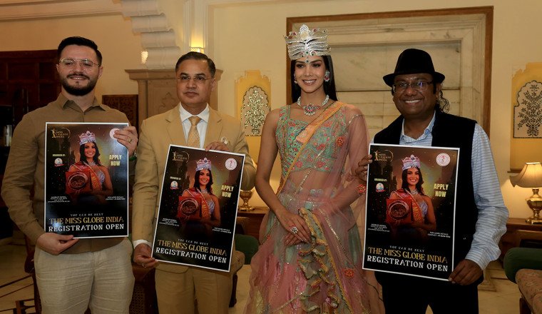 Miss Globe Winner Diana Moreno Officially Announces Miss Globe India in Jaipur