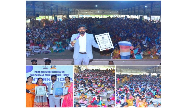 Historic Aari Workers Conference 2025 Sets World Record with 5000 Plus Women