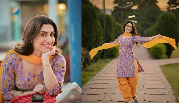 Delbar Arya Embraces a Fresh, Desi College-Girl Look in ‘Jadon Da Mobile Aagya’