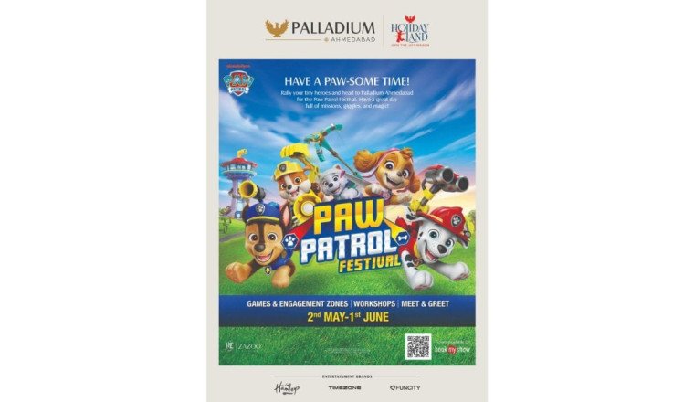 PAW Patrol In-Mall Experience Debuts in India at Palladium Ahmedabad Starting 2nd May
