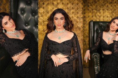 Delbar Arya’s Black Lehenga Choli Look Is the Ethnic Style Statement of the Season