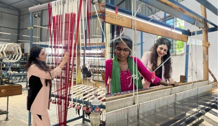 Archana Kochhar Breathes New Life into Telangana’s Gollabhama Sarees for the 72nd Miss World