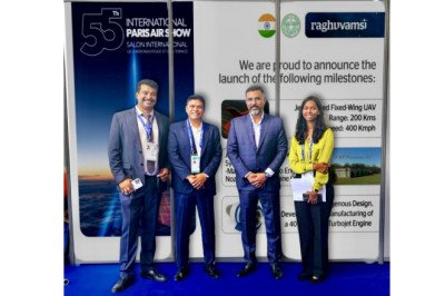 Raghu Vamsi Aerospace Group Debuts Indigenous Jet Engine & UAV Technologies at 55th Paris Air Show