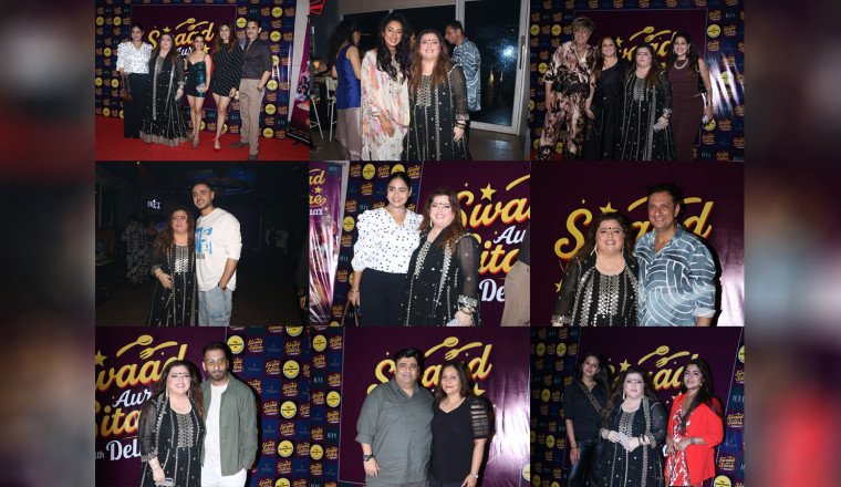 Stars Shine Bright at Delnaaz Irani’s Celebrity Meet for the Grand Launch of Her New YouTube Show ‘Swaad Aur Sitare With Delnaaz Irani’