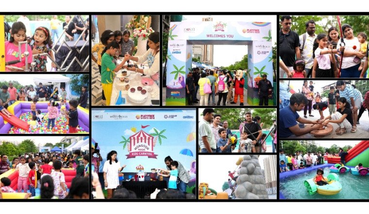 Monsoon Magic Kids Carnival Delights Thane Families at Dosti West County- Balkum, Thane