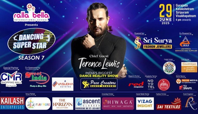 Ralla Bella Dancing Super Star – Season 7 All Set to Light Up Visakhapatnam by Pace Creators Dance Academy