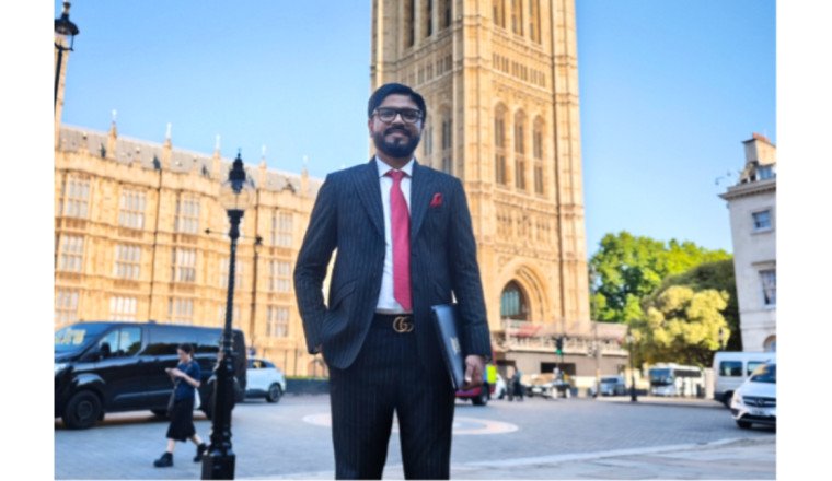 Advocate & CA Harsh Girish Patel Represents India at the House of Lords, UK Parliament