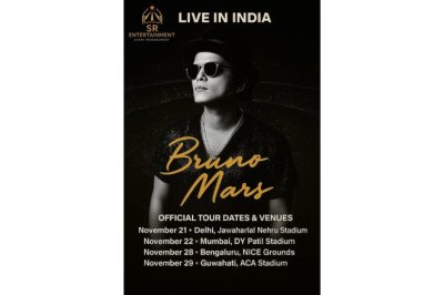 Bruno Mars India Tour 2025 Is Official: Tickets Live Now, SR Entertainment Confirms Authenticity