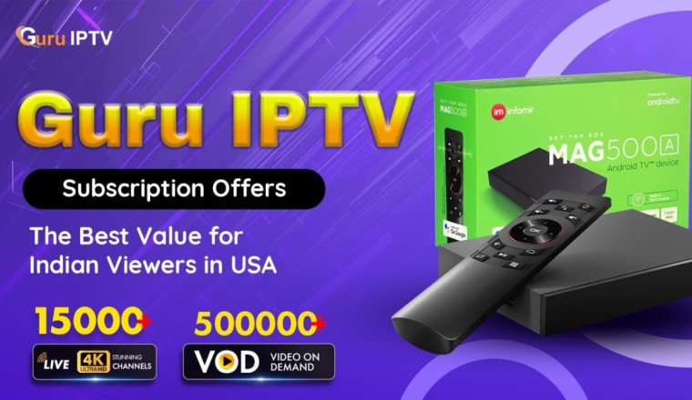 Guru IPTV Subscription Offers the Best Value for Indian Viewers in USA