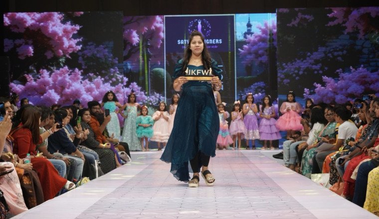 Satya Designers new kidswear line blends tradition and trend, taking center stage at India Kids Fashion Week in Hyderabad