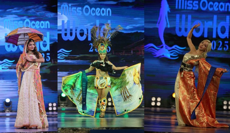 Miss Ocean World & Miss Celeste India Host Spectacular Pre-Finale