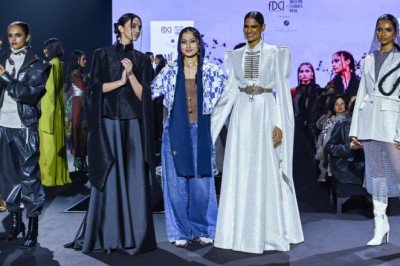 Where Cultures Collide: Lakmē Fashion Week X FDCI X Moscow Presented ‘Hatsibana’ By Fatima Shogenova