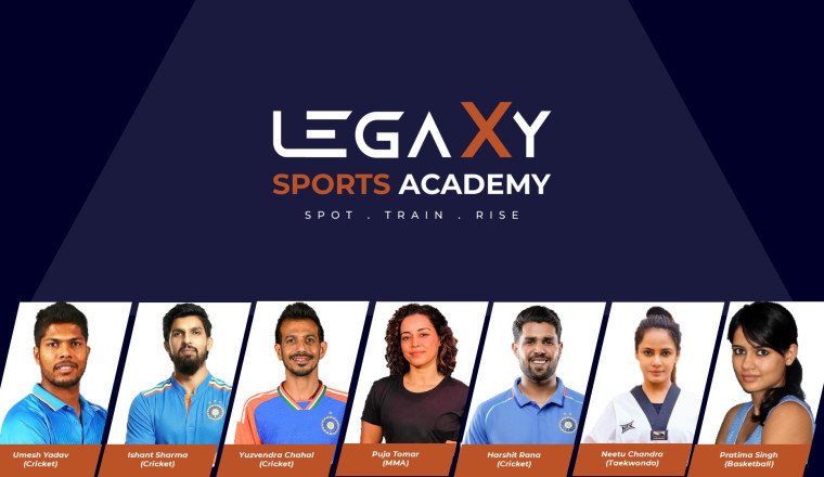 LegaXy launches LegaXy Sports Academy as Indian sports stars come together to strengthen school-level sports education