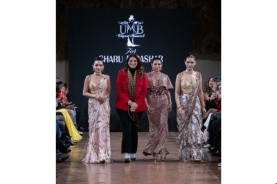 Bharat’s Bold Blackout: Charu Parashar and UMB Pageants’ Urmimala Baruah Redefine Luxury at Paris-Milan Fashion Weeks with Begum Noir Mastery