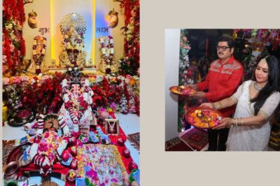 Angoori Bhabi and Manmohan Tiwari from 'Bhabiji Ghar Par Hai' Celebrate Vibrant Ganesh Chaturthi in Indore with Fans