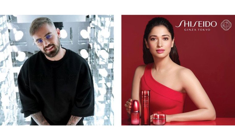 Florian Hurel Creates Stunning Look for Tamannaah Bhatia's Shiseido Ambassador Announcement