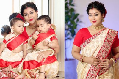 Debina Bonnerjee Embraces Navratri and Durga Puja with Family and Foodie Delights