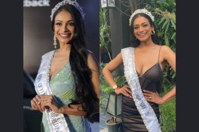 Aishwarya Solomon won the title of runner up in Mrs. Queen of the World India 2023