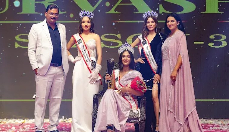 National Beauty Crowned: Aanchal Saini Wins Miss Urvashi 2024, Mahvish Khan and Mamta Khinchi Stand Out