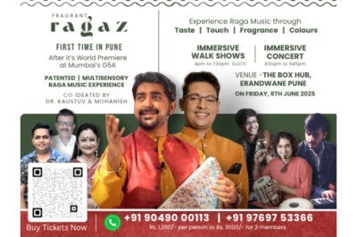 Fragrant Ragaz Set to Enchant Pune: A First-of-Its-Kind Multi-Sensory Raga Experience