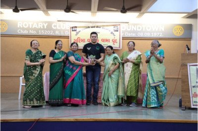Greenman Viral Desai addresses senior women, emphasises environmental conservation, sustainable living
