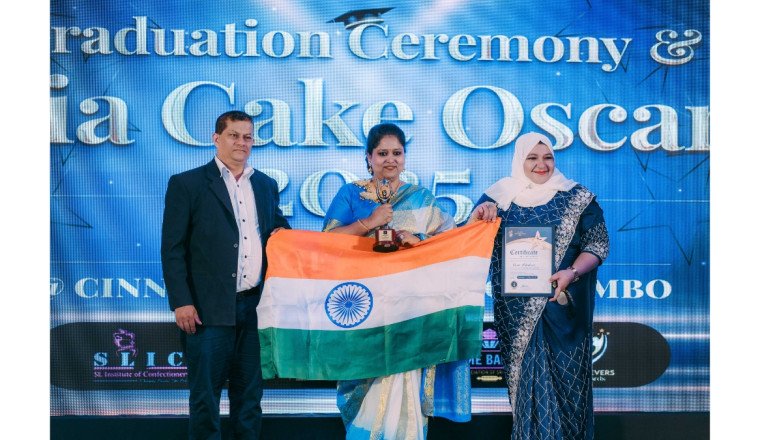 India’s Edible Painted Cake Art Shines on Global Stage as Swati Maheshwari Wins Asia Oscars 2025